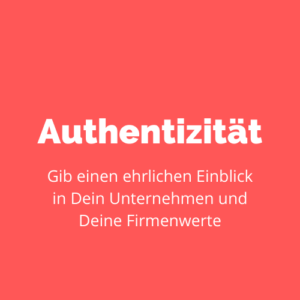 Authentizität Kachel 2030 Plattform