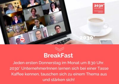 2030* Online BreakFast Treffen Bildmotiv